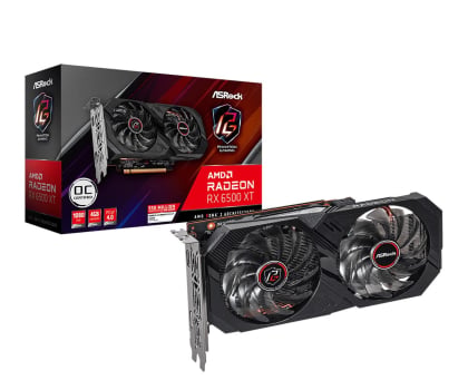 Karta graficzna AMD ASRock Radeon RX 6500 XT Phantom Gaming D OC 4GB GDDR6